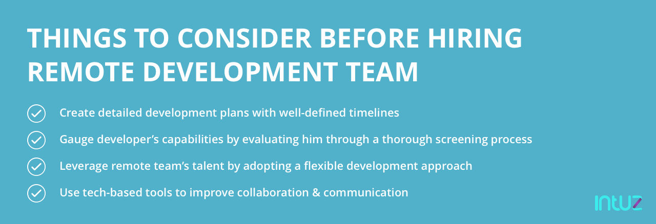 Things to consider before hiring